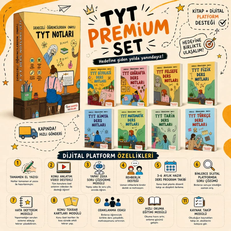 Vin Kampüs Tyt Baskılı Set(Premium)