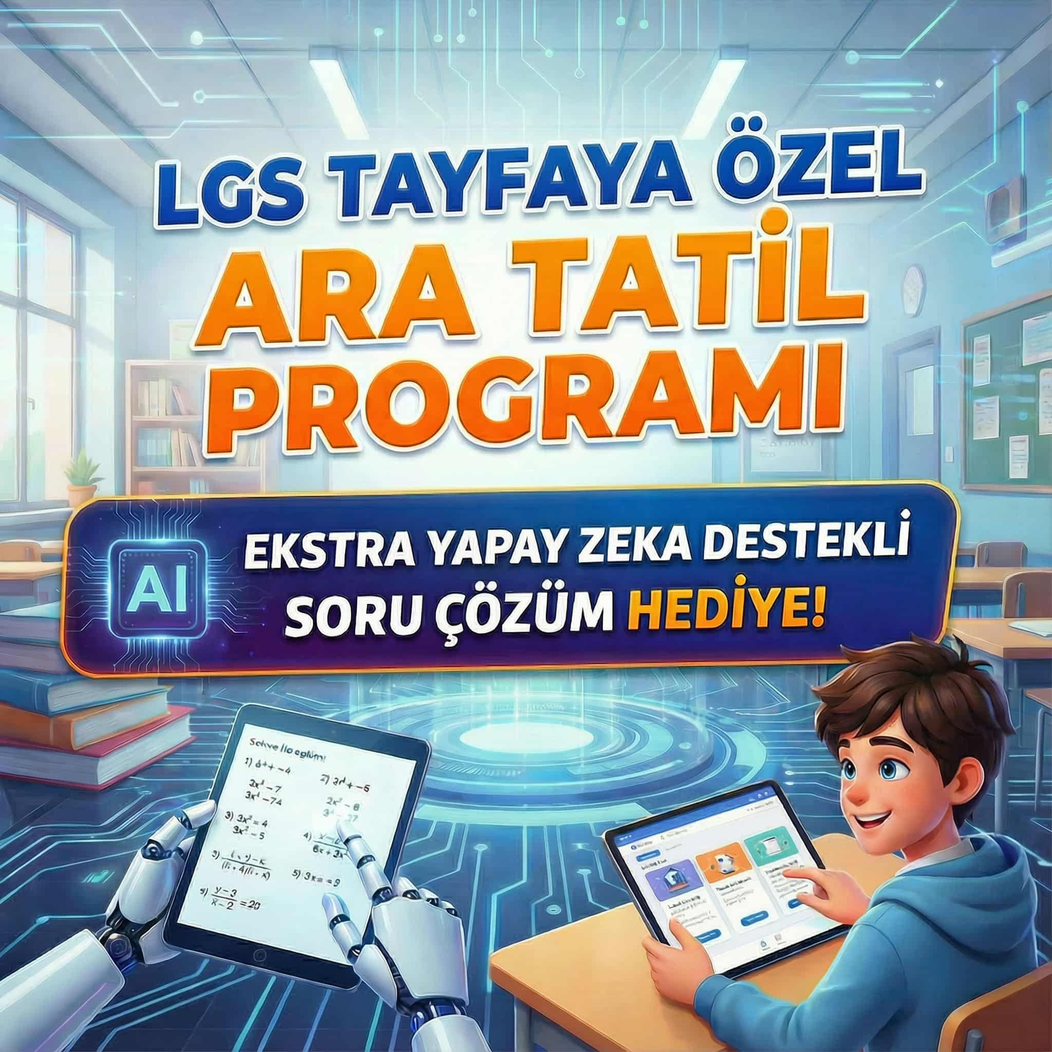 LGS Ara Tatil Tekrar Programı